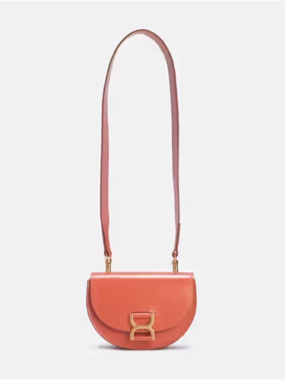 CHLOE Marcie Mini Flap Leather Crossbody - Picture 3 of 13